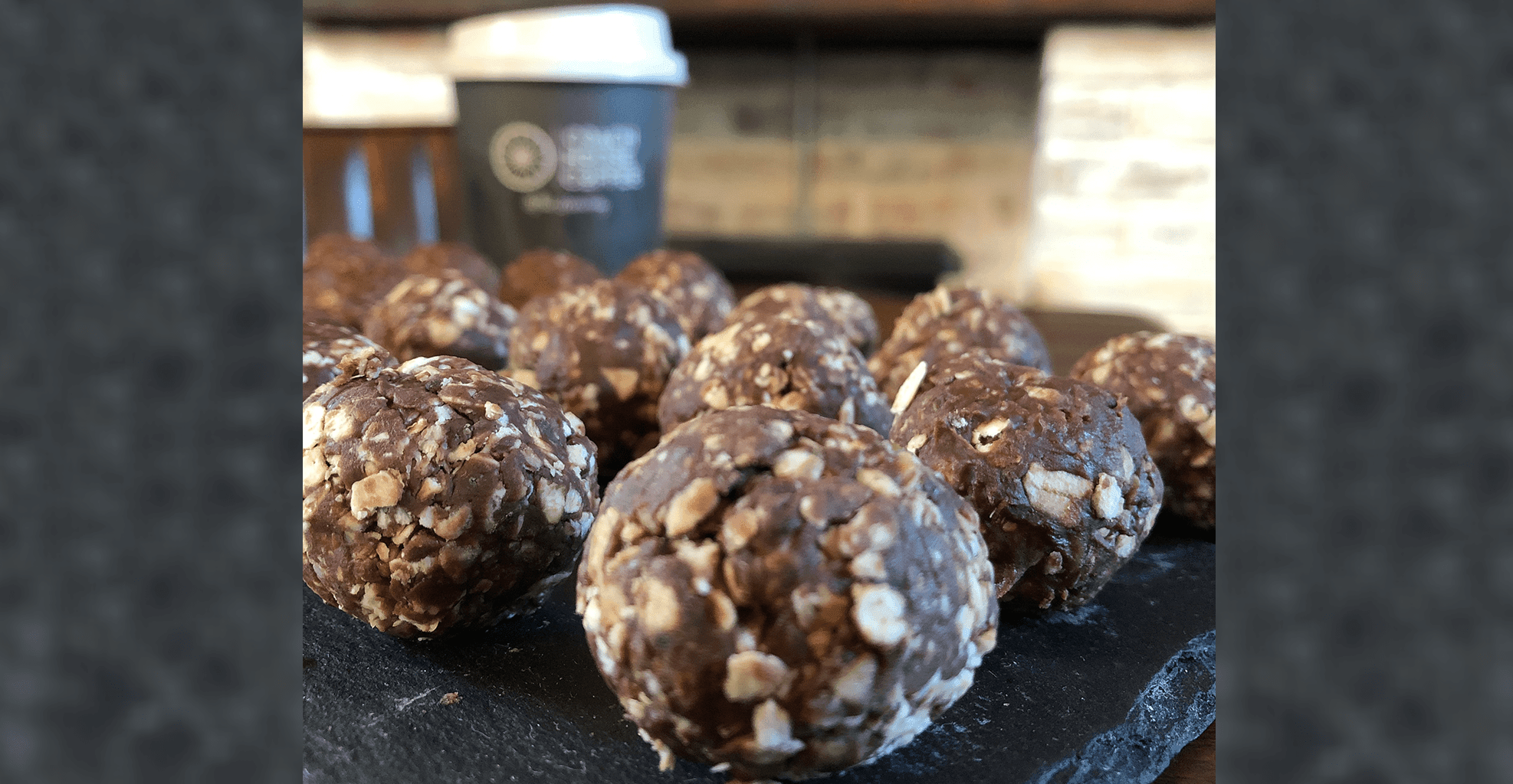 ADVENTURE SNACKS Peanut Butter Balls! Gym+Coffee IE