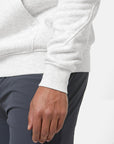Sierra Drift Hoodie in White Marl