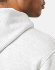 Sierra Drift Hoodie in White Marl