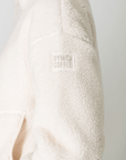 Industry Fleece High Collar Jacket in Cloud White - Fleece - Gym+Coffee IE