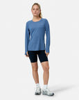 Relentless Long Sleeve in Oasis Blue