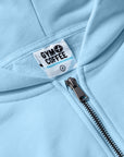 Daily Zip Hoodie in Baby Blue