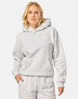 Cascade Hoodie in White Marl