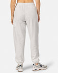 Cascade Joggers in White Marl