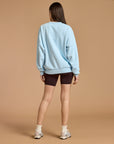 Daily Relaxed Fit Crew in Baby Blue
