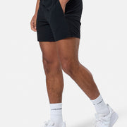 Essential 6" Shorts in Black