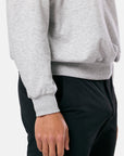 Clubhouse Funnel Neck Zip in Grey Marl