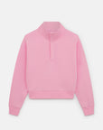 Daily Snap Collar Sweatshirt in Pink Blossom