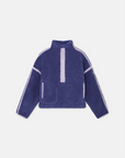 Industry Fleece Half Zip in Violet Smoke