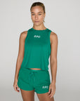 GPC Speed Boxy Tank in Sprint Green
