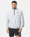 GPC Train Half Zip Jacket in Stone Grey