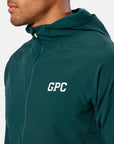 GPC Train Hooded Midlayer in Amazon Green