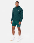 GPC Train Hooded Midlayer in Amazon Green