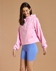 Haven Hoodie in Pink Blossom