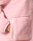 Industry Fleece Jacket in Dusty Pink