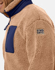Industry Fleece Jacket in Sandstone