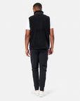 Industry Fleece Gilet in Black