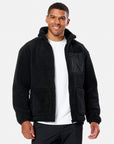 Industry Fleece Jacket in Black