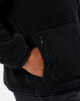 Industry Fleece Jacket in Black