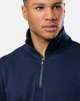 Clubhouse Quarter Zip in Twilight Navy