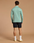 Midlayer in Fresh Green Marl
