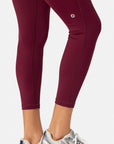 Relentless 7/8 Legging in Cherry Crush
