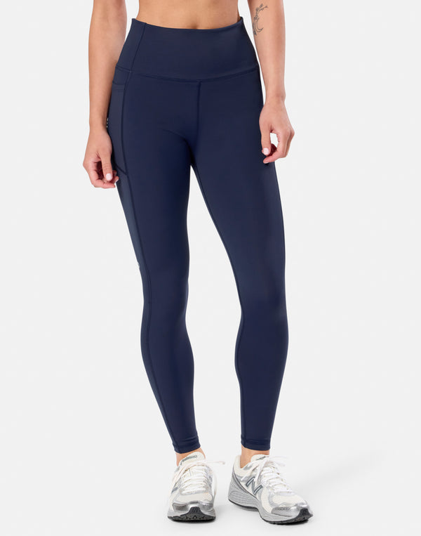 Relentless Full Length Legging in Twilight Navy