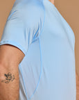 Relentless Tee in Glacial Blue