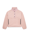 Snap Polar Fleece in Dusty Pink