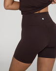Soft-Motion 5" Bike Short in Mocha Bean