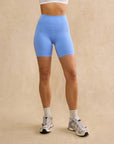 Soft-Motion 5" Bike Short in Periwinkle Blue