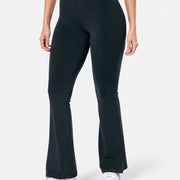 Soft Motion Flare Legging in Black