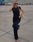 Soft-Motion Tee in Black