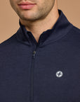 Midlayer in Twilight Navy Marl