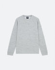 Textured Sweatshirt in Heather Grey