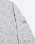 Textured Sweatshirt in Heather Grey