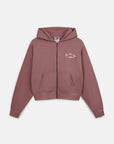 Daily Zip Hoodie in Terra Rose