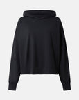 Relaxed Hoodie in Black