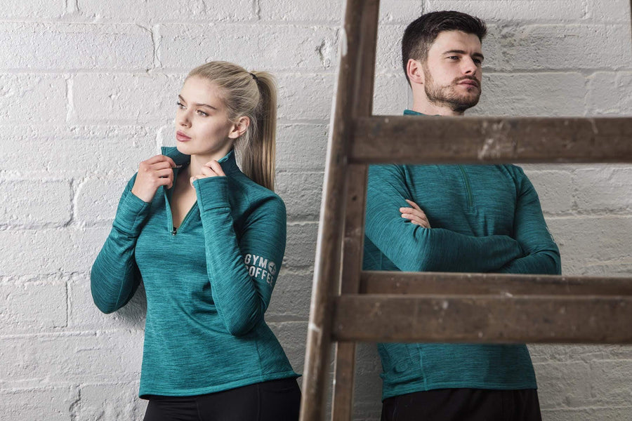 Feature Focus on the Parker Half Zip - Gym+Coffee IE