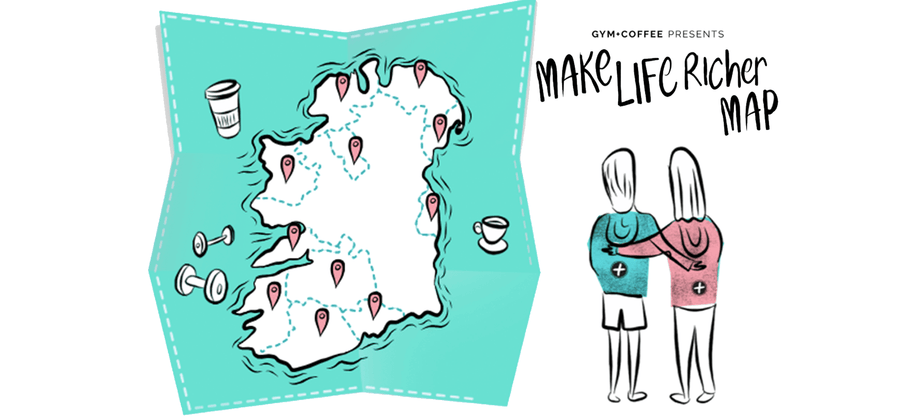 The Gym+Coffee Make Life Richer Map is here! - Gym+Coffee IE