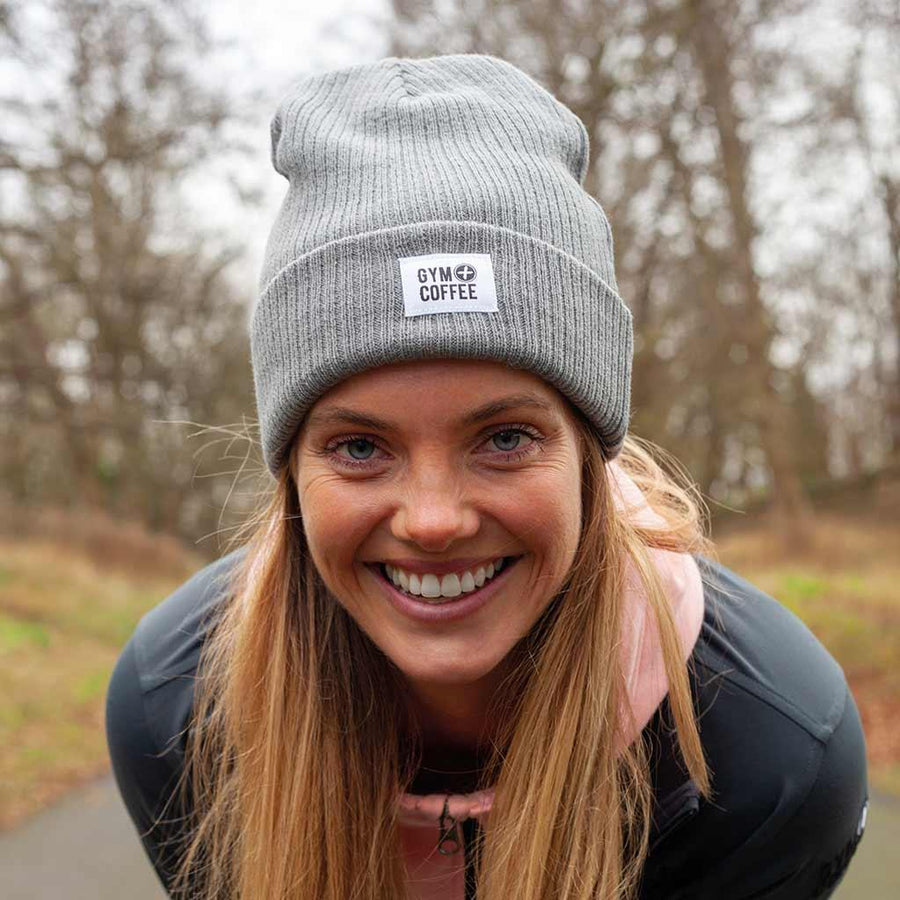 Gym+Coffee Classic Grey Beanies