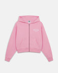 Daily Zip Hoodie in Pink Blossom