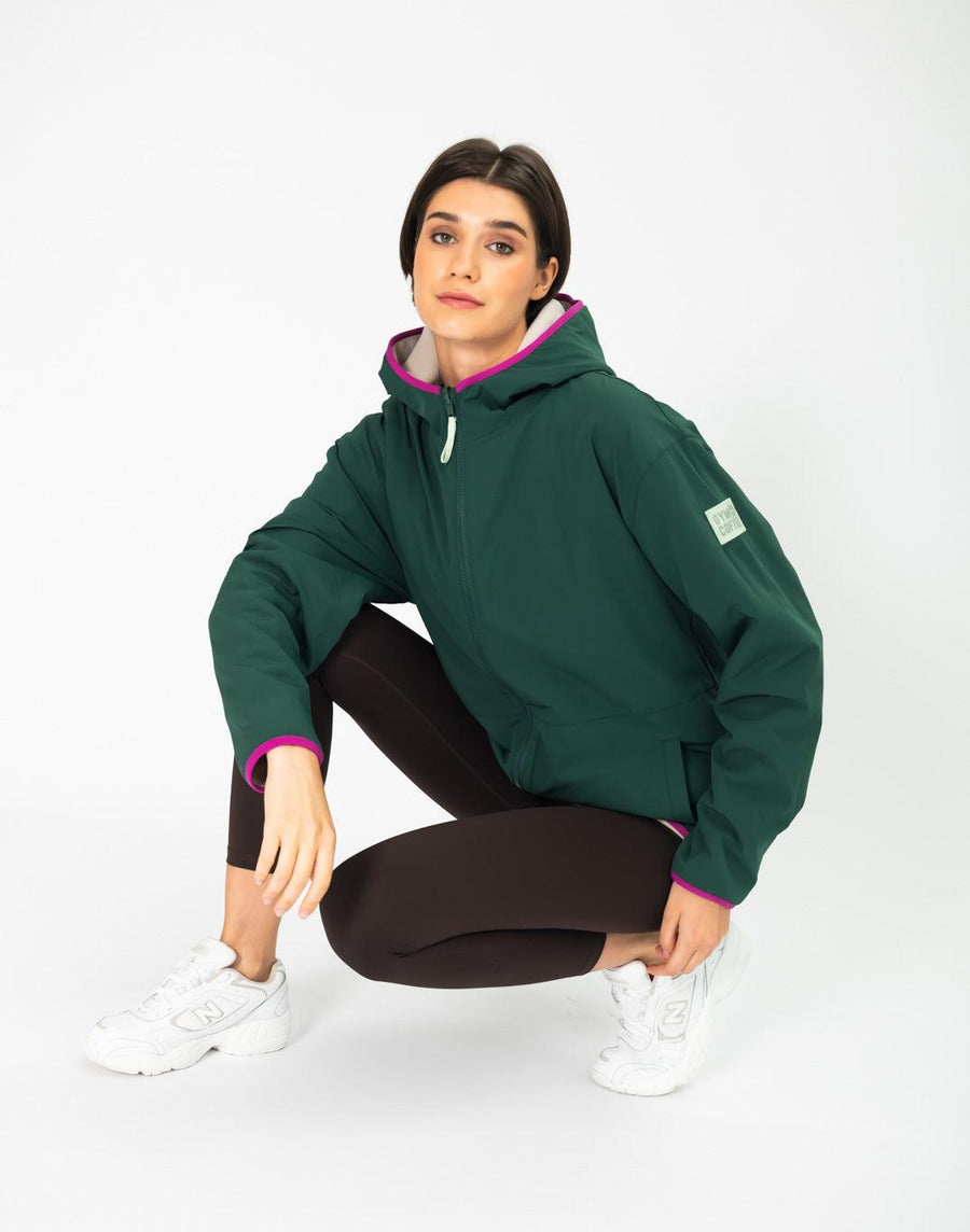 SEE SEE NYLON FLEECE JACKET YGM ENNOY | camillevieraservices.com