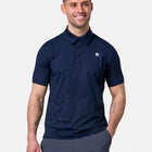 Coffee Polo Tee in Obsidian - T-Shirts - Gym+Coffee IE