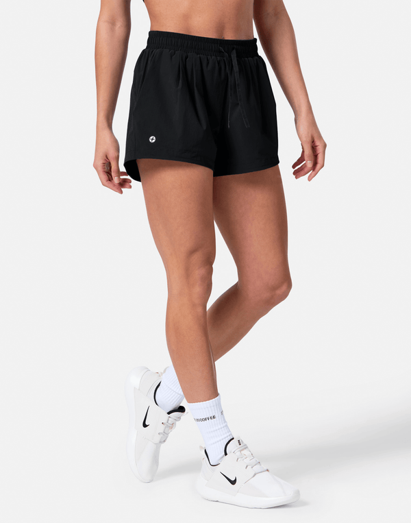 Contender 3" Shorts in Black