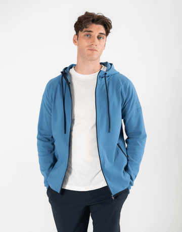 Chill Zip Hoodie in Astral Blue
