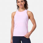 Relentless Racer Back Vest in Baby Pink - Tanks - Gym+Coffee IE