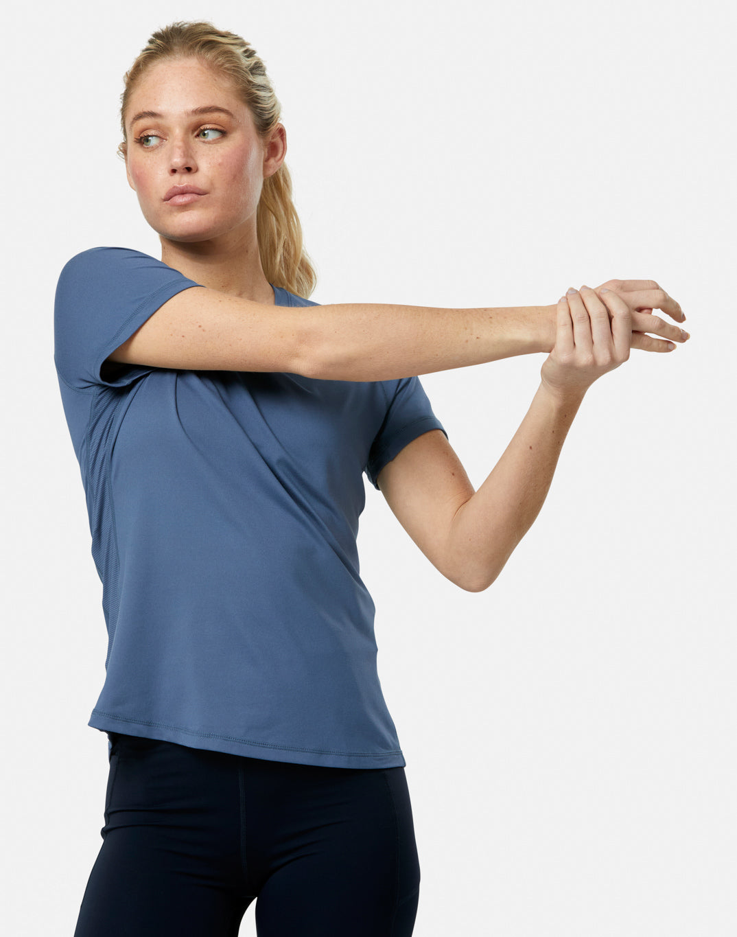 Relentless Tee in Oasis Blue