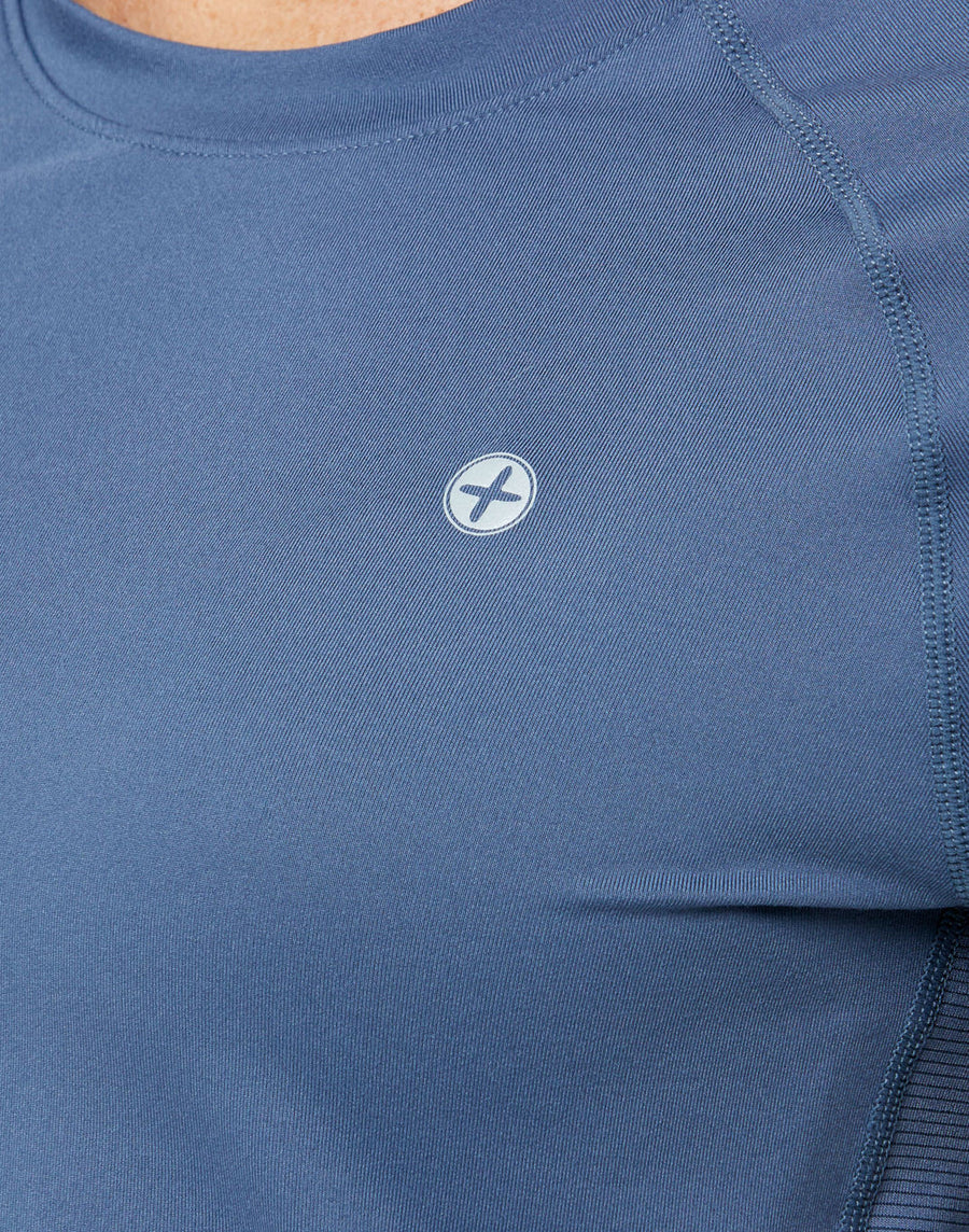 Relentless Tee in Oasis Blue