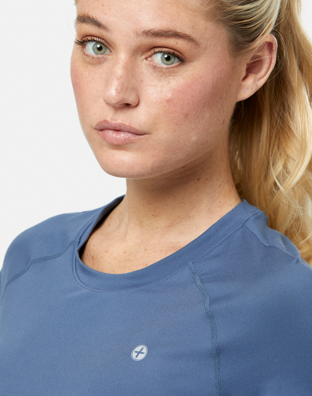 Relentless Tee in Oasis Blue